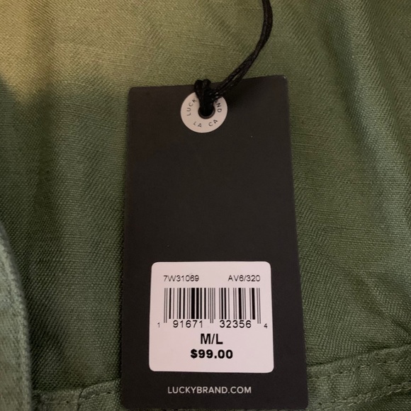 NWT Lucky Brand Spring Jacket - Picture 2 of 3